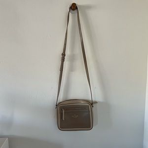 Kate Spade Tan Crossbody Satchel